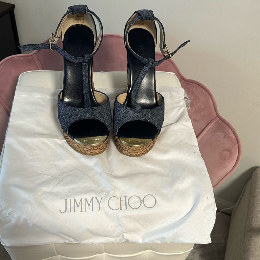 Jimmy Choo sandals very good condition and lightly worn!